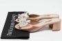 Miu Pre-owned Satin sandals Pink Dames - Thumbnail 9
