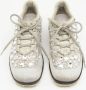 Miu Pre-owned Satin sneakers Gray Dames - Thumbnail 3