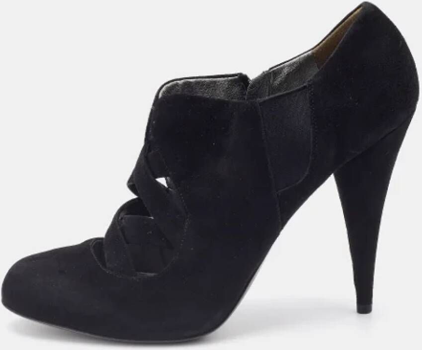 Miu Pre-owned Suede boots Black Dames