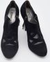 Miu Pre-owned Suede boots Black Dames - Thumbnail 4