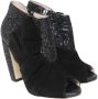 Miu Pre-owned Suede boots Black Dames - Thumbnail 3