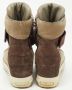 Miu Pre-owned Suede boots Gray Dames - Thumbnail 5