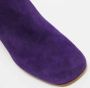 Miu Pre-owned Suede boots Purple Dames - Thumbnail 7
