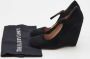 Miu Pre-owned Suede heels Black Dames - Thumbnail 9