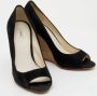 Miu Pre-owned Suede heels Black Dames - Thumbnail 3