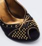 Miu Pre-owned Suede heels Black Dames - Thumbnail 7
