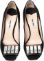Miu Pre-owned Suede heels Black Dames - Thumbnail 2