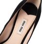 Miu Pre-owned Suede heels Black Dames - Thumbnail 6