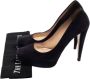 Miu Pre-owned Suede heels Black Dames - Thumbnail 7