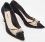 Miu Pre-owned Suede heels Black Dames - Thumbnail 4