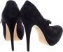 Miu Pre-owned Suede heels Blue Dames - Thumbnail 4