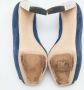 Miu Pre-owned Suede heels Blue Dames - Thumbnail 6