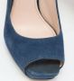 Miu Pre-owned Suede heels Blue Dames - Thumbnail 7