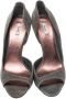 Miu Pre-owned Suede heels Gray Dames - Thumbnail 2