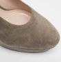 Miu Pre-owned Suede heels Gray Dames - Thumbnail 7