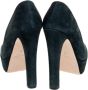 Miu Pre-owned Suede heels Green Dames - Thumbnail 4