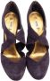 Miu Pre-owned Suede heels Purple Dames - Thumbnail 2