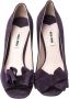 Miu Pre-owned Suede heels Purple Dames - Thumbnail 2