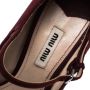 Miu Pre-owned Suede heels Red Dames - Thumbnail 6