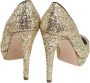Miu Pre-owned Suede heels Yellow Dames - Thumbnail 4