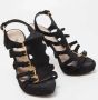 Miu Pre-owned Suede sandals Black Dames - Thumbnail 4