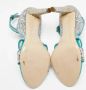 Miu Pre-owned Suede sandals Blue Dames - Thumbnail 5