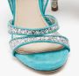 Miu Pre-owned Suede sandals Blue Dames - Thumbnail 6