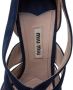 Miu Pre-owned Suede sandals Blue Dames - Thumbnail 6