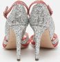 Miu Pre-owned Suede sandals Gray Dames - Thumbnail 4