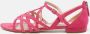 Miu Pre-owned Suede sandals Pink Dames - Thumbnail 2