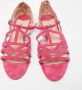 Miu Pre-owned Suede sandals Pink Dames - Thumbnail 3