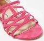 Miu Pre-owned Suede sandals Pink Dames - Thumbnail 7
