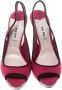 Miu Pre-owned Suede sandals Pink Dames - Thumbnail 2