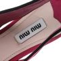 Miu Pre-owned Suede sandals Pink Dames - Thumbnail 6