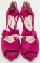 Miu Pre-owned Suede sandals Pink Dames - Thumbnail 3