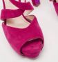 Miu Pre-owned Suede sandals Pink Dames - Thumbnail 7