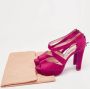 Miu Pre-owned Suede sandals Pink Dames - Thumbnail 9