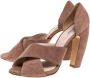 Miu Pre-owned Suede sandals Pink Dames - Thumbnail 3