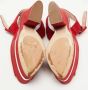 Miu Pre-owned Suede sandals Red Dames - Thumbnail 6