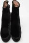 Miu Pre-owned Velvet boots Black Dames - Thumbnail 3