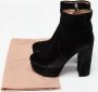 Miu Pre-owned Velvet boots Black Dames - Thumbnail 9