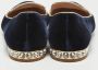 Miu Pre-owned Velvet flats Blue Dames - Thumbnail 5
