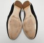 Miu Pre-owned Velvet flats Blue Dames - Thumbnail 6