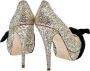 Miu Pre-owned Velvet heels Yellow Dames - Thumbnail 4