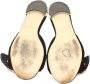 Miu Pre-owned Velvet sandals Black Dames - Thumbnail 7