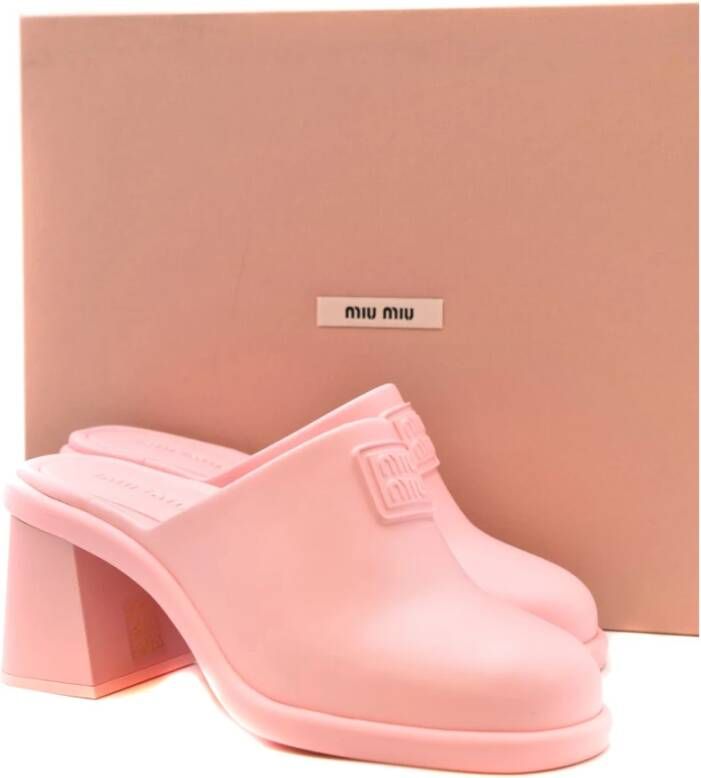 Miu Sandals Pink Dames