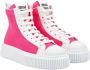 Miu Roze High-Top Sneakers voor Dames Pink Dames - Thumbnail 2