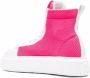 Miu Roze High-Top Sneakers voor Dames Pink Dames - Thumbnail 3