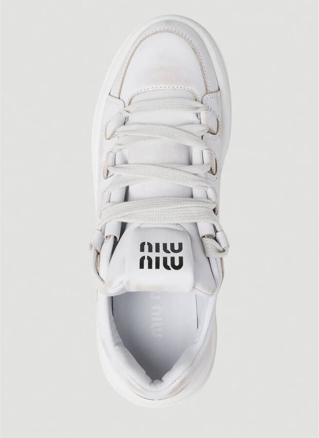 Miu Sneakers White Heren