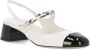 Miu Witte Leren Kettingpompen White Dames - Thumbnail 2